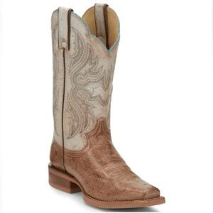 Justin Willa Tan Smooth Women's Cowboy Boots